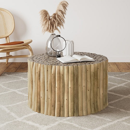 tapis beige à carreaux ambiance bohème