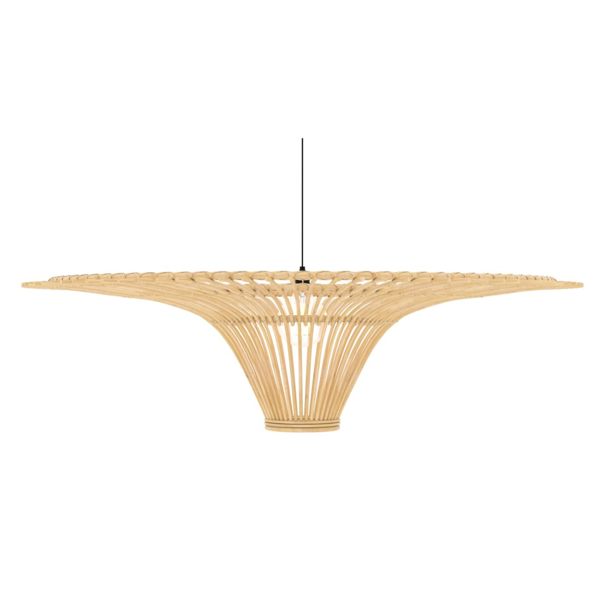 abat jour en rotin naturel olga