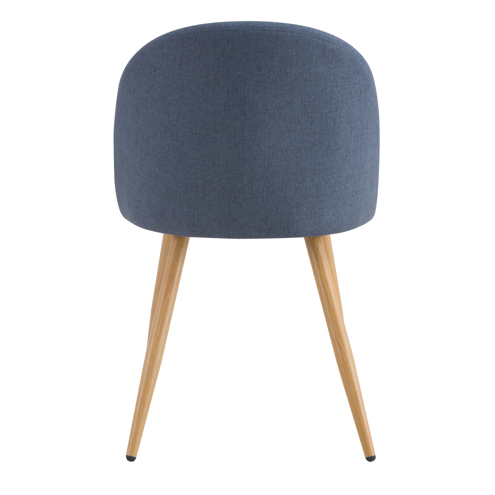 achat chaise confortable assise tissu bleu gris