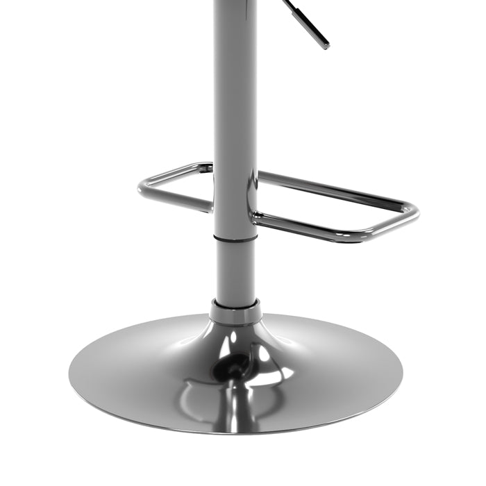 achat chaise de bar confortable en tissu gris