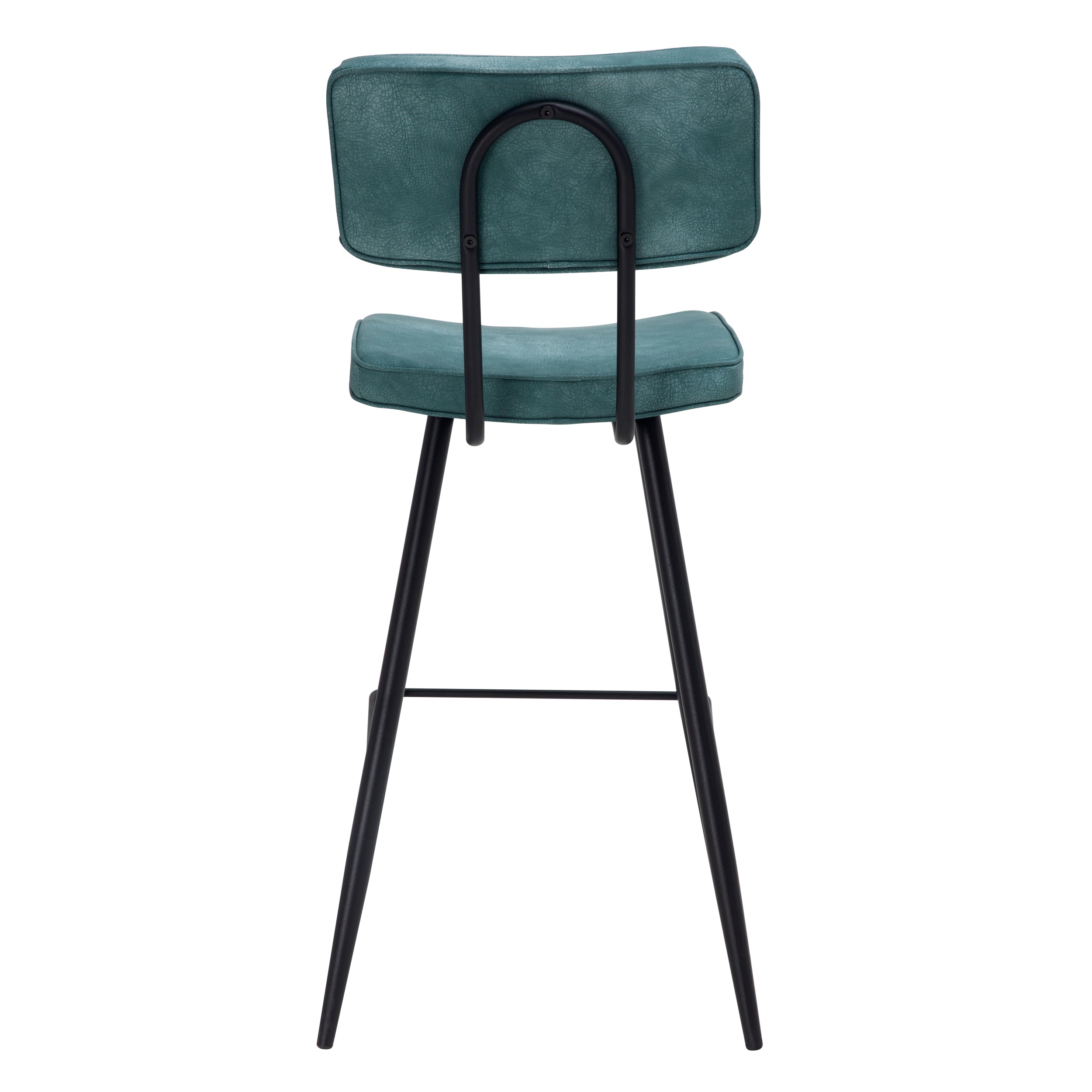 achat chaise de bar simii cuir bleue