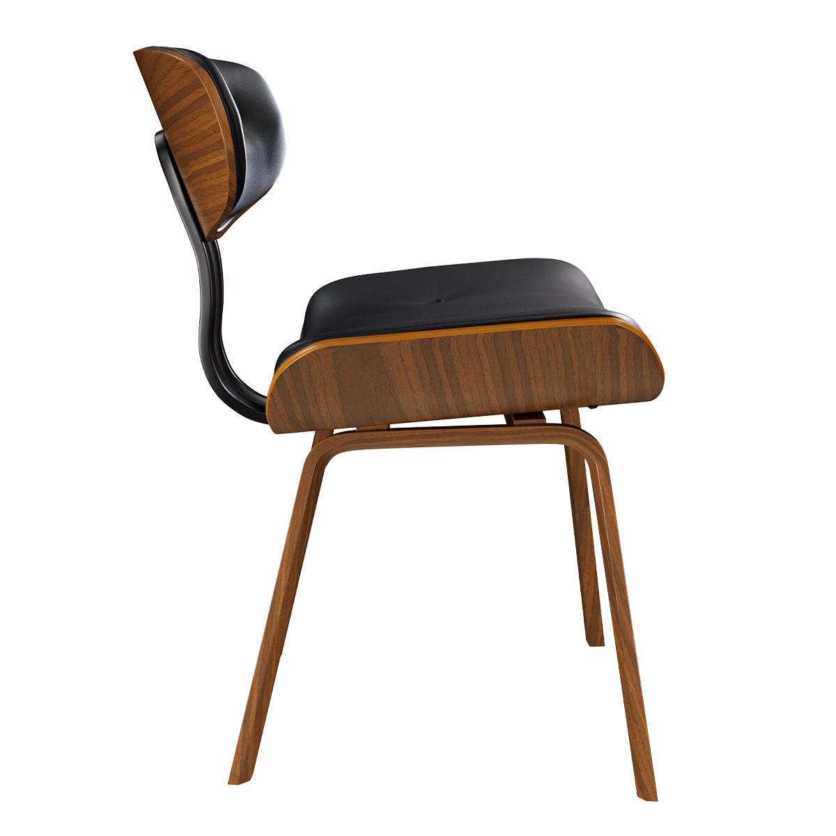 achat chaise noir et pied bois plie