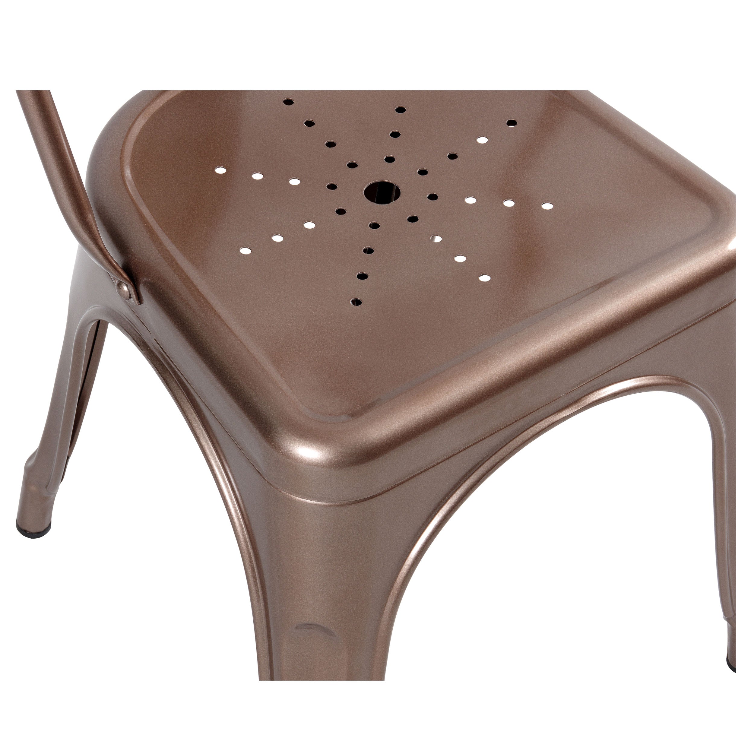 achat chaises industrielles lot de 2