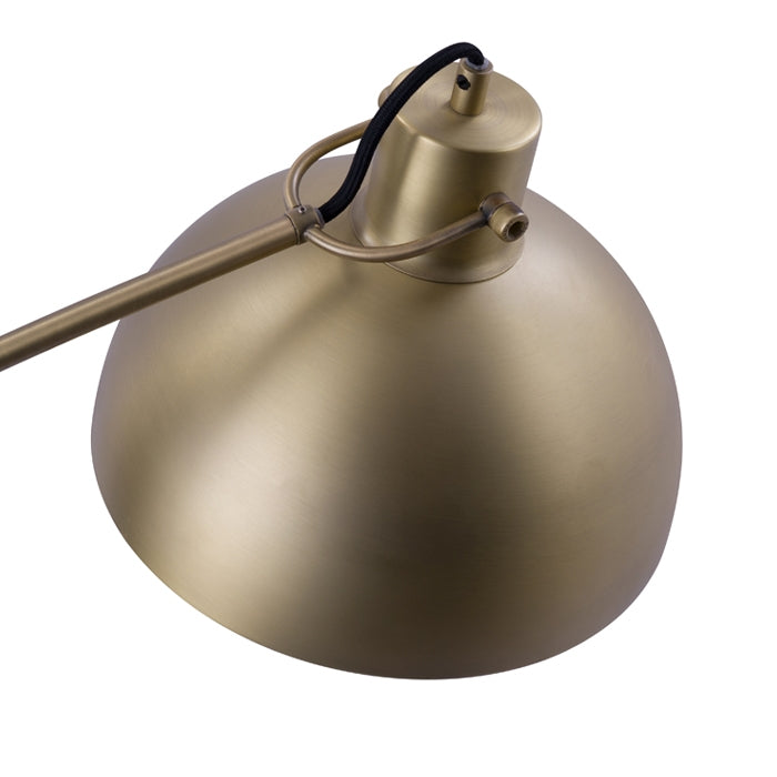 achat lampadaire en arc dore metal