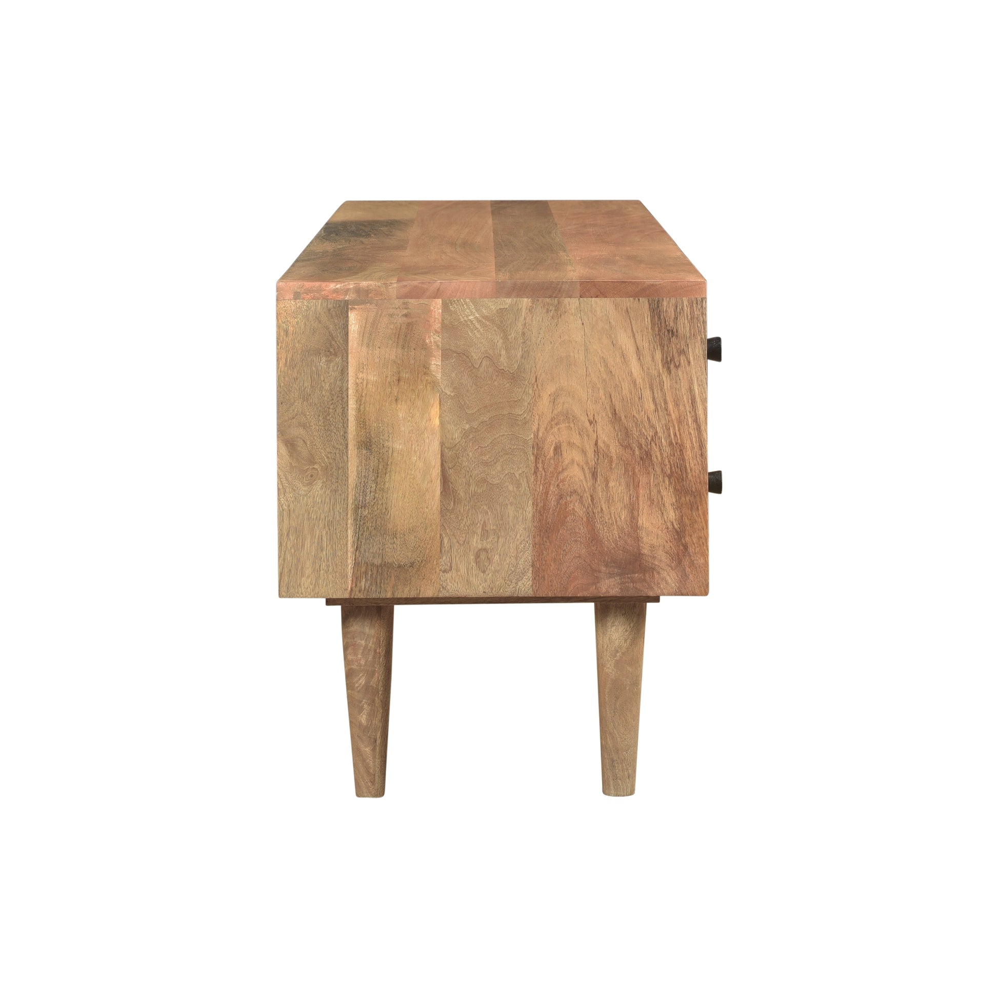 achat meuble tv tiroirs bois clair