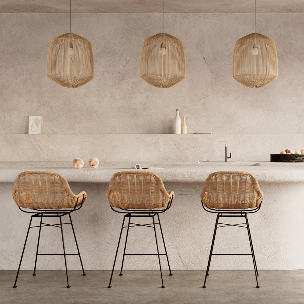 acheter abat jour chic matiere naturelle