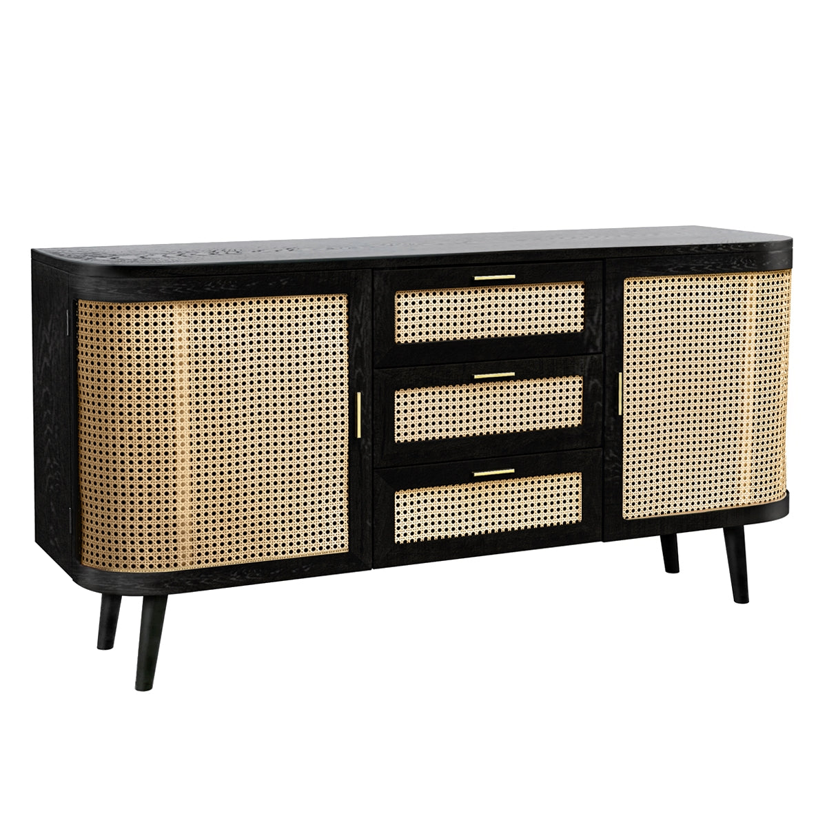 acheter buffet 2 portes 3 tiroirs