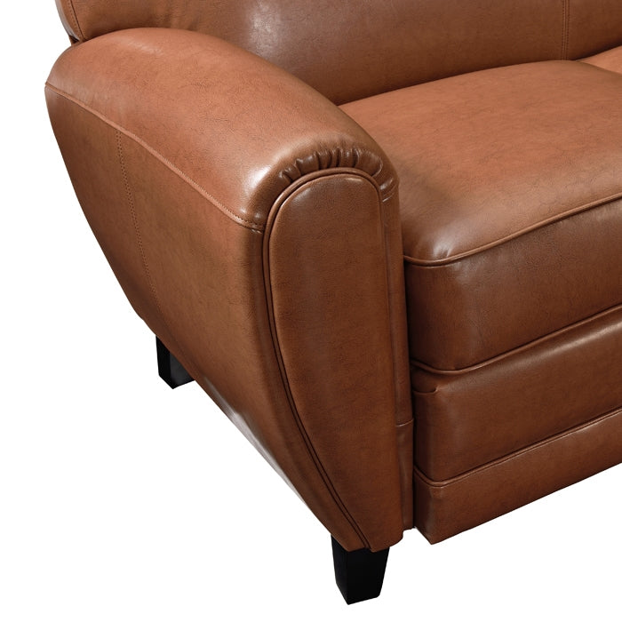 acheter canape confort cuir marron