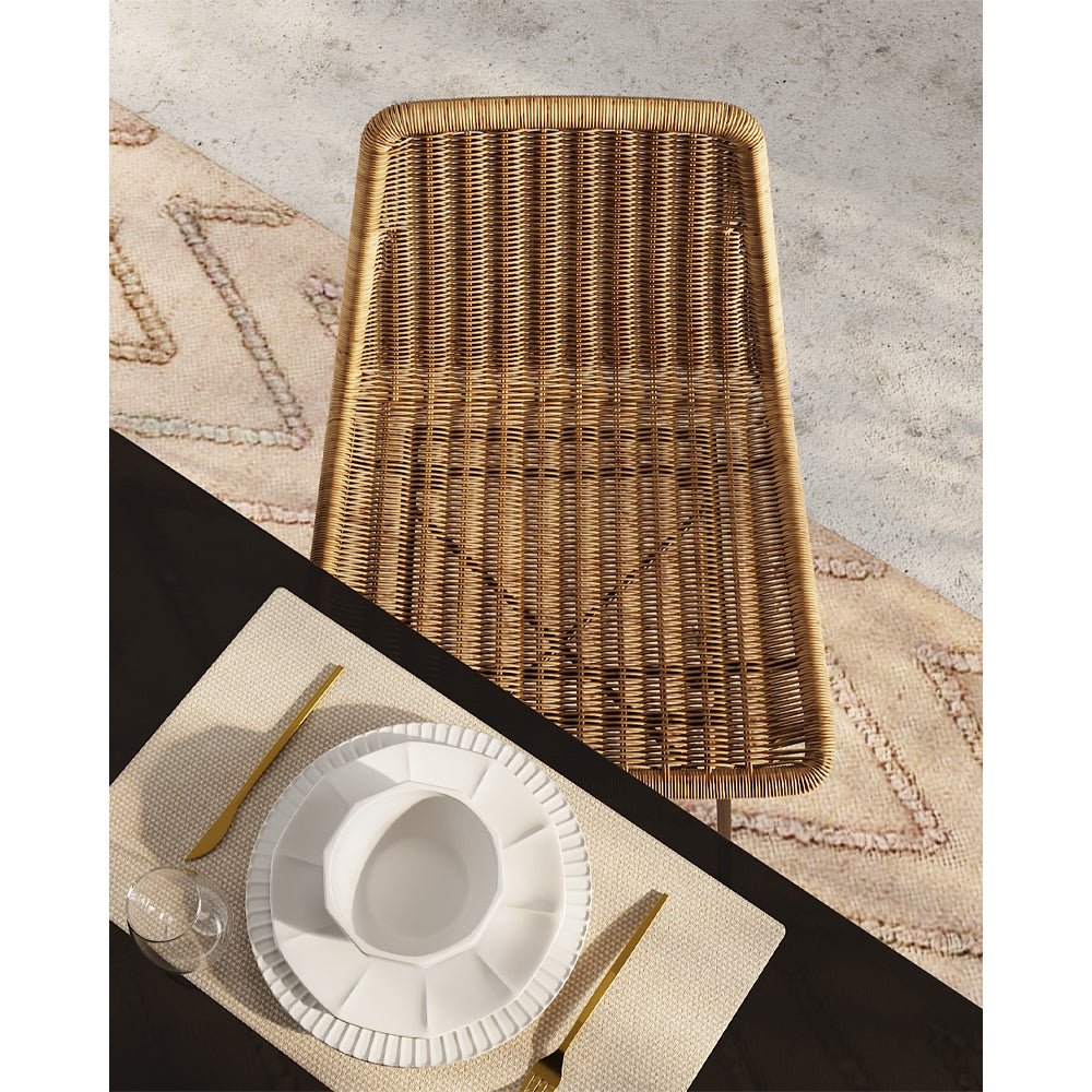 acheter chaise de bar en resine natuelle boheme chic