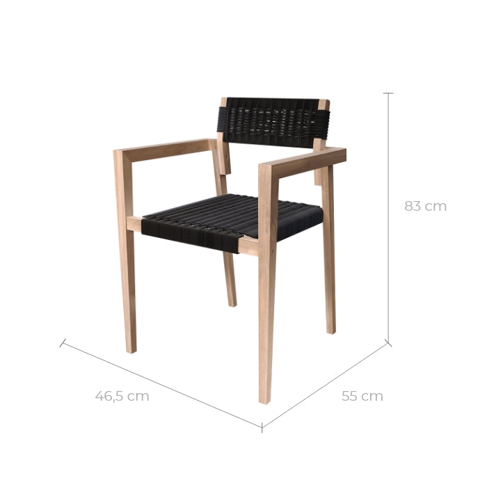 acheter chaise de jardin empilable en bois