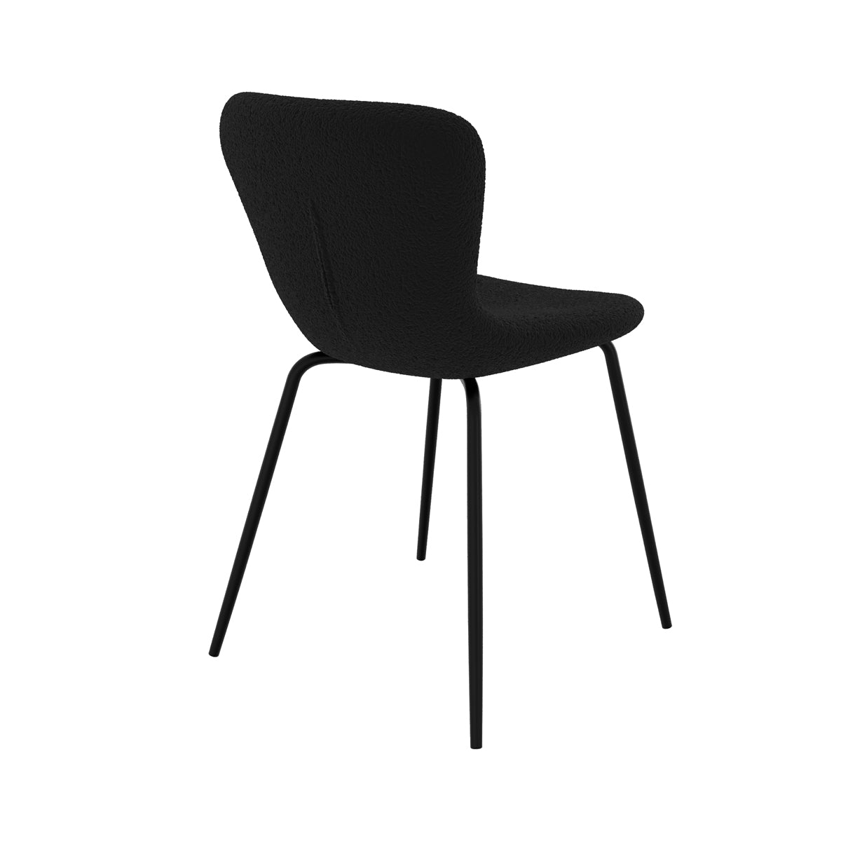 acheter chaise koko effet laine pieds metal