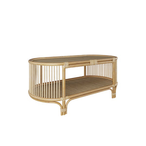 acheter table basse marthe en rotin naturel