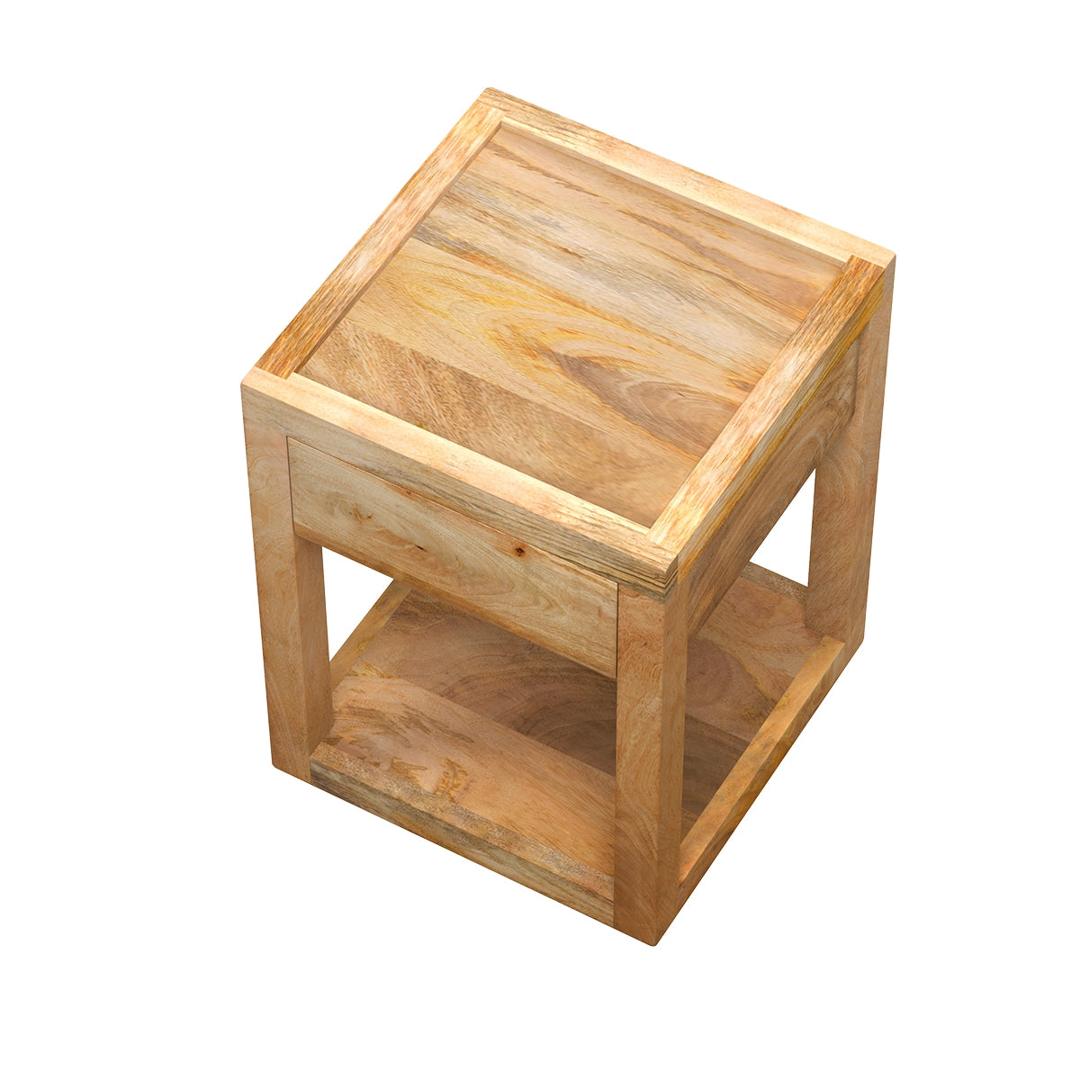 acheter table de chevet en bois 1 tiroir