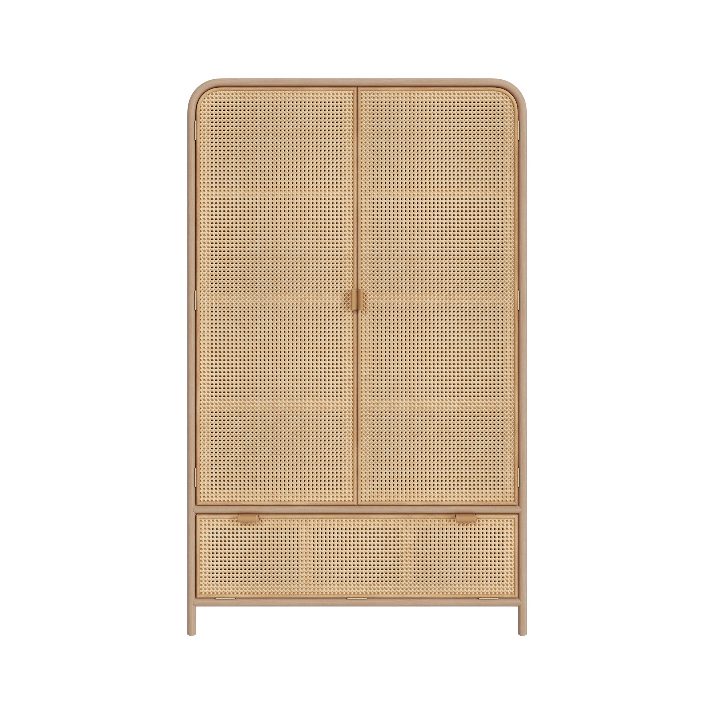 armoire rangement alata 3 portes bois