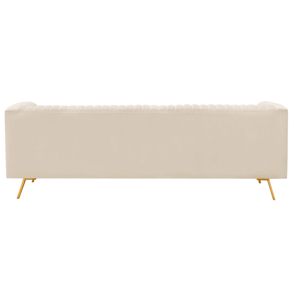canape 3 places en velours beige gatsby