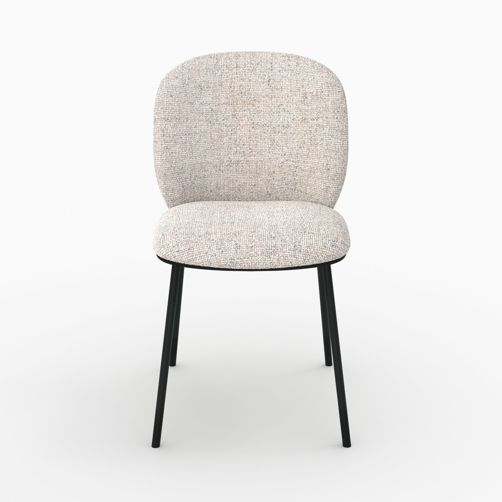 chaise adele en tissu beige chine lot de 2_1