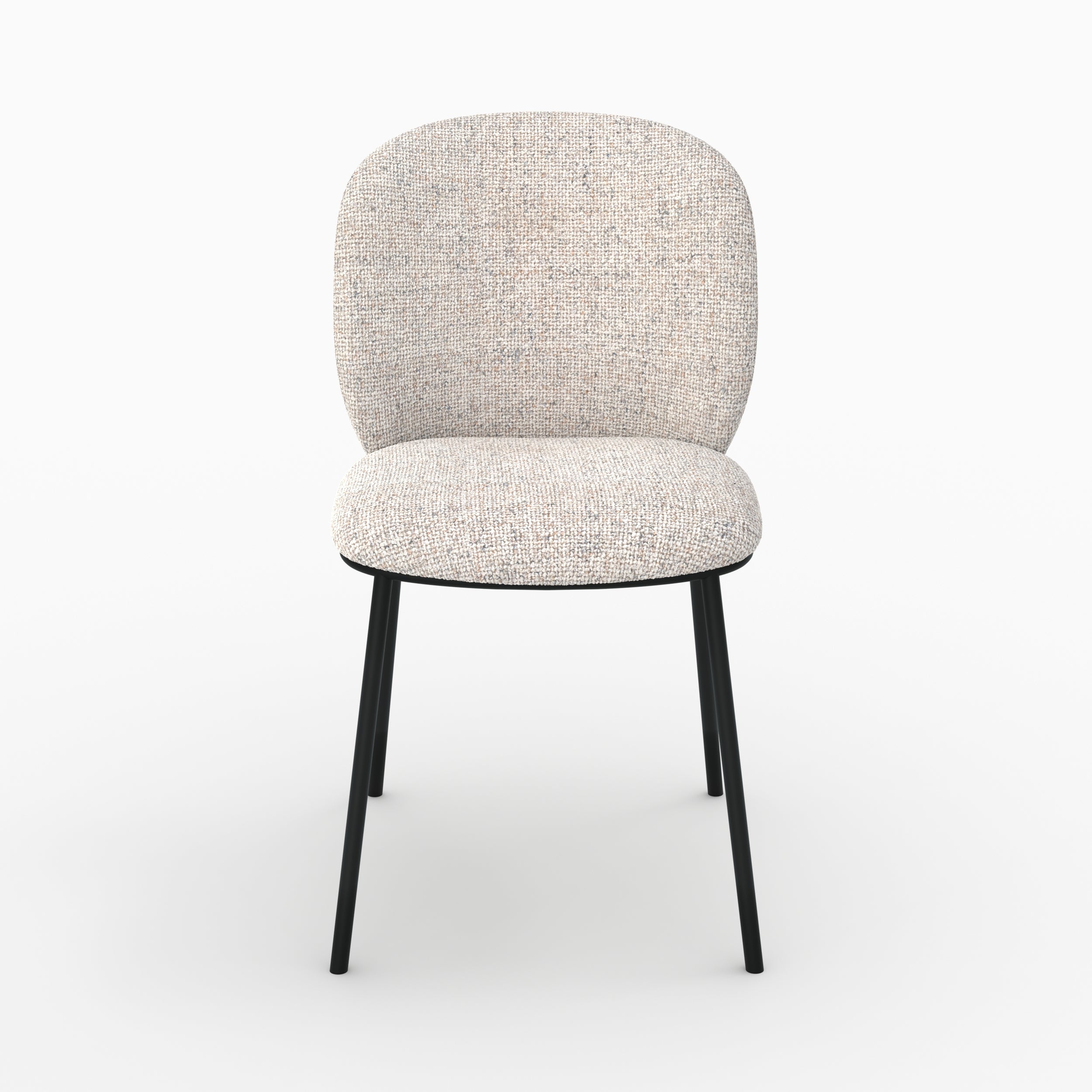 chaise adele en tissu beige chine lot de 2_1