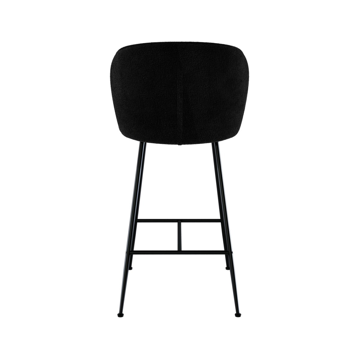 chaise de bar groom en tissu boucle 66 cm