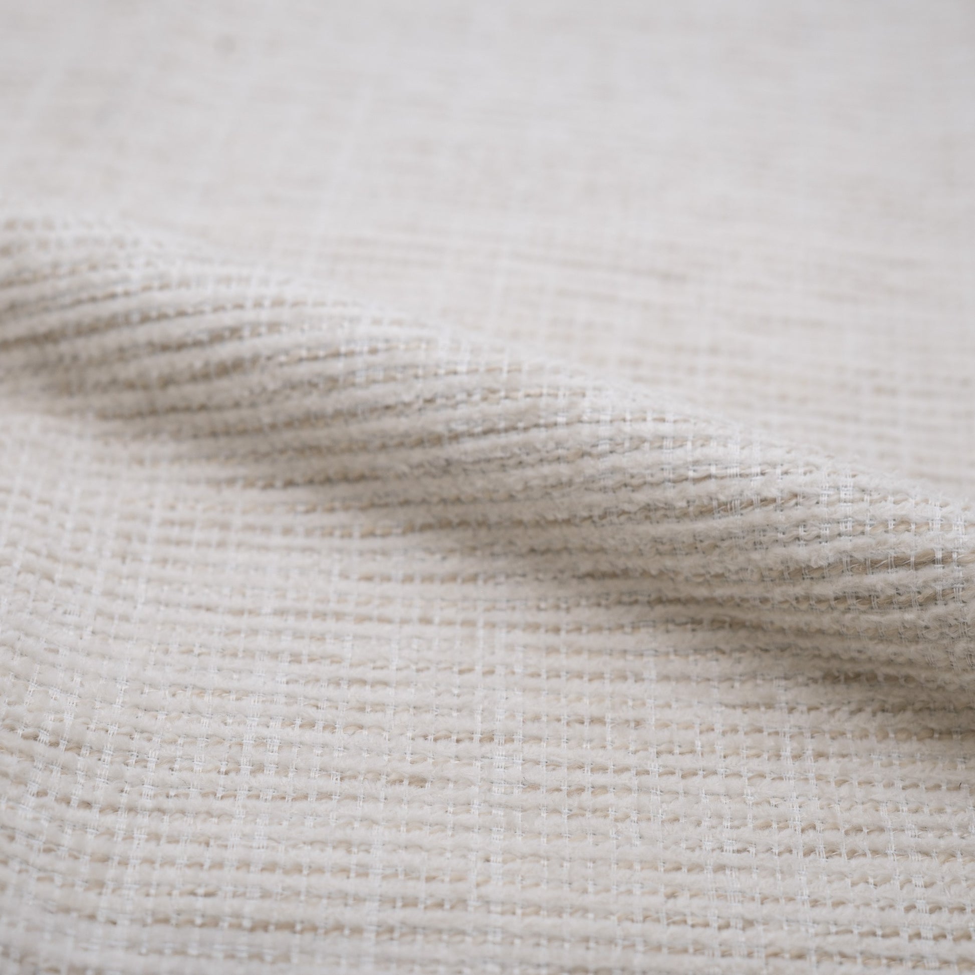 chaise en tissu blanc chine andy pieds noirs