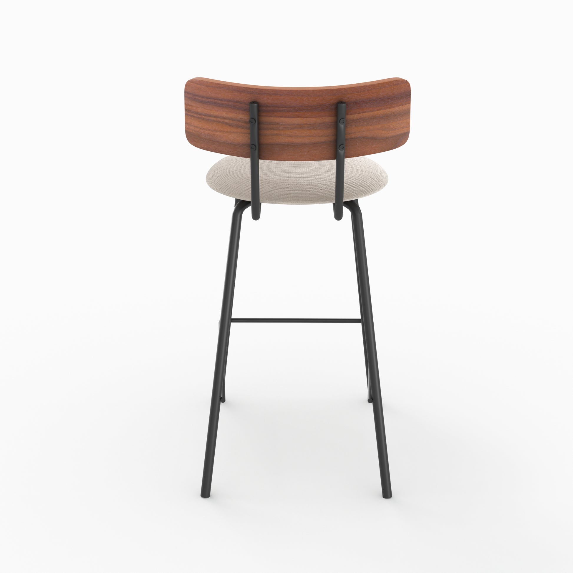 chaise ilot alize 64cm tissu beige rendez vous deco