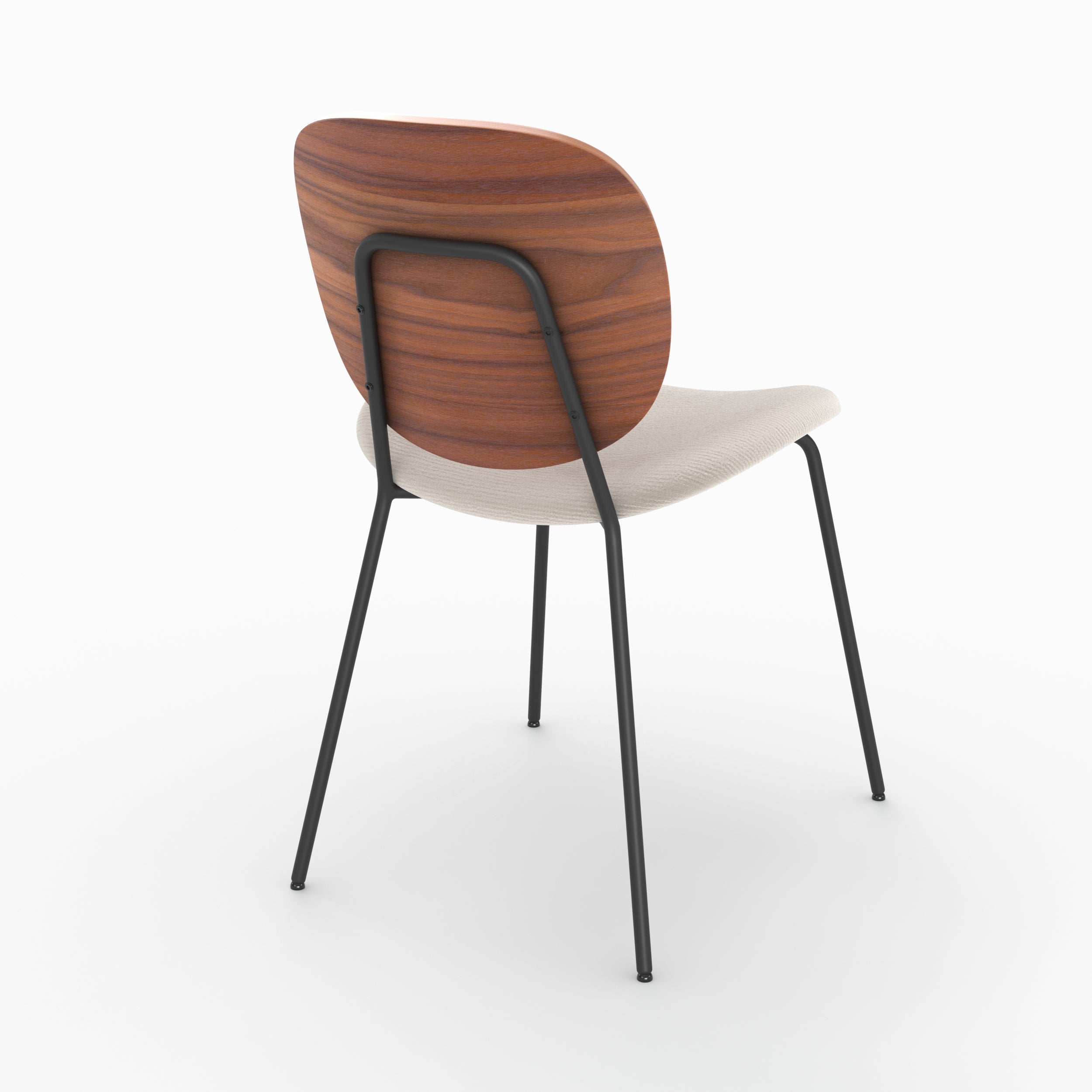 chaises beige chine bois simone lot 2