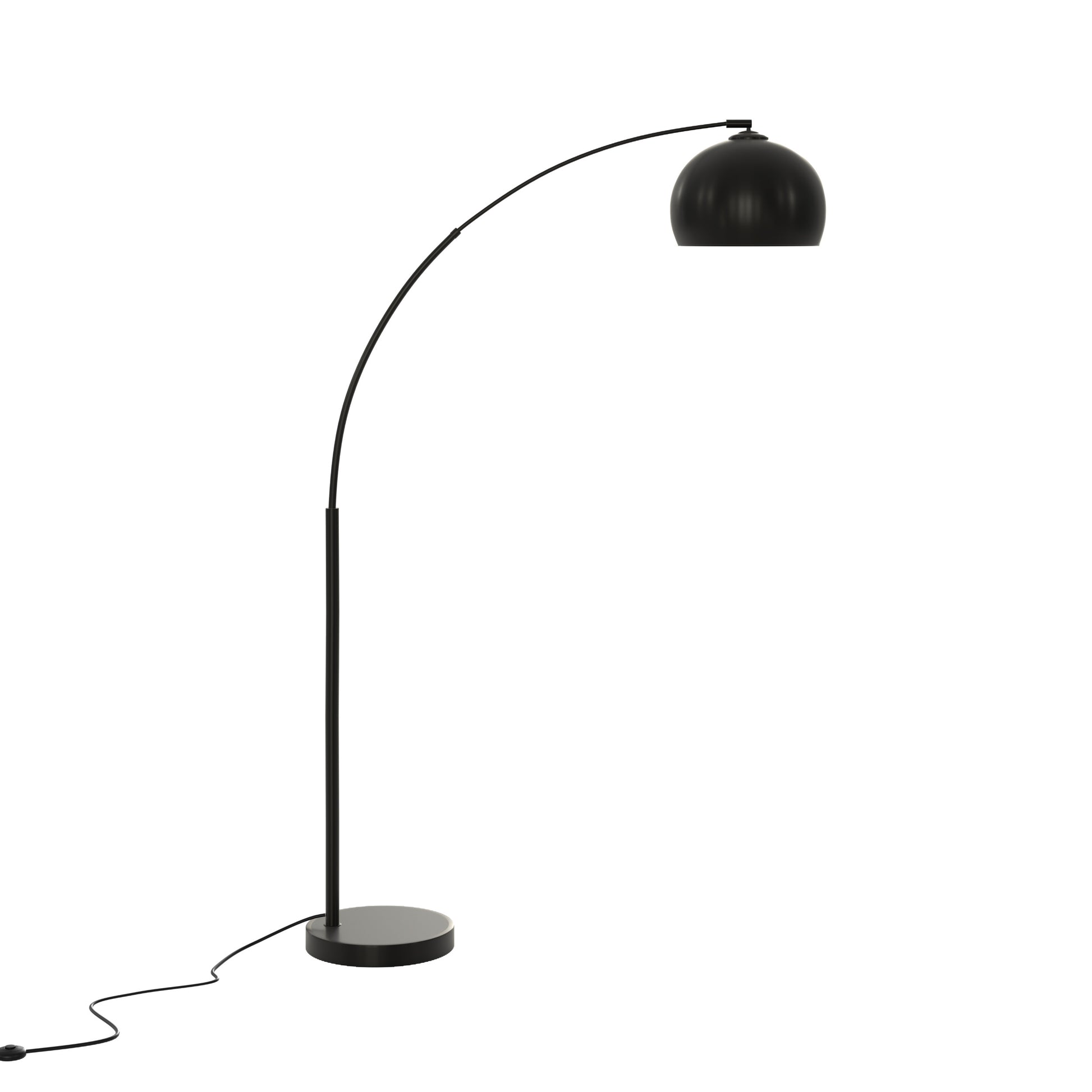 lamapdaire dinard en metal noir arrondi rdv deco fond blanc