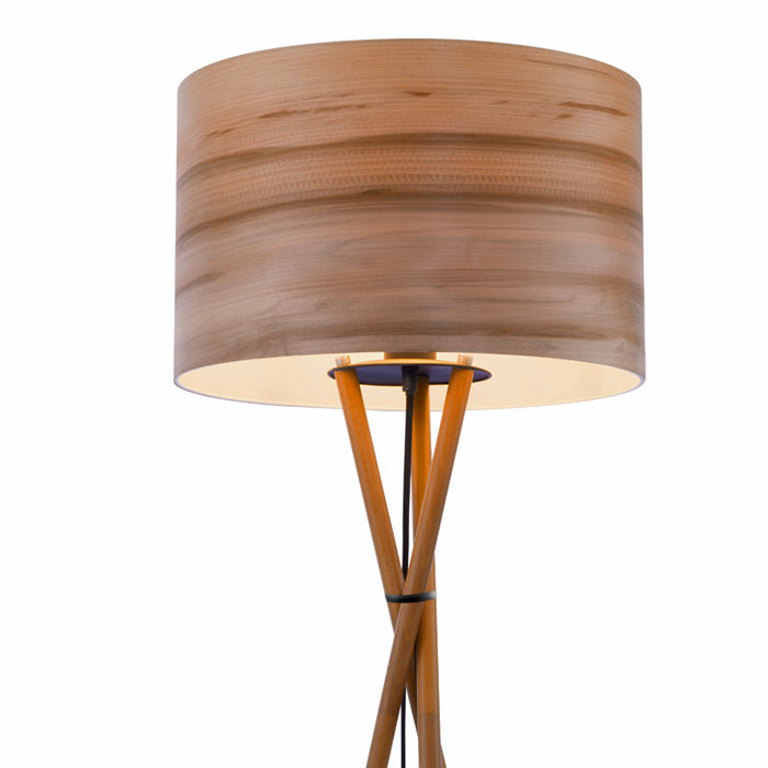 lampadaire en bois d hetre kyoto