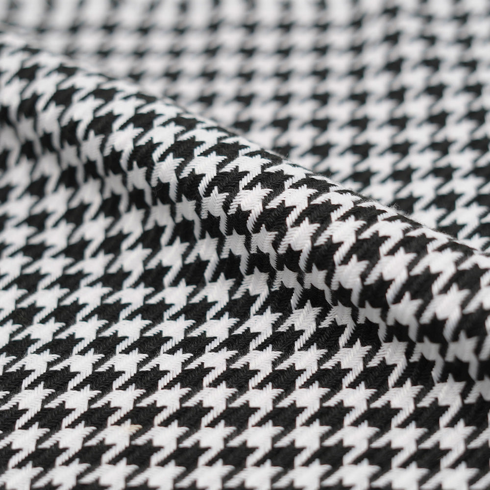 lot de 2 chaises motif pied de poule koko