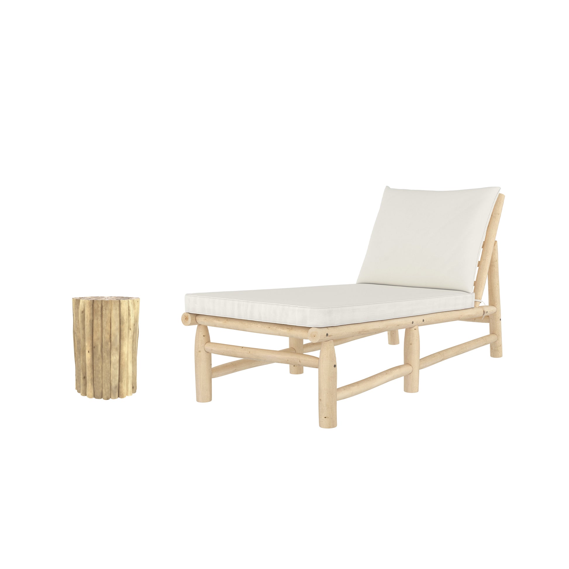 lot de transat et table basse makam