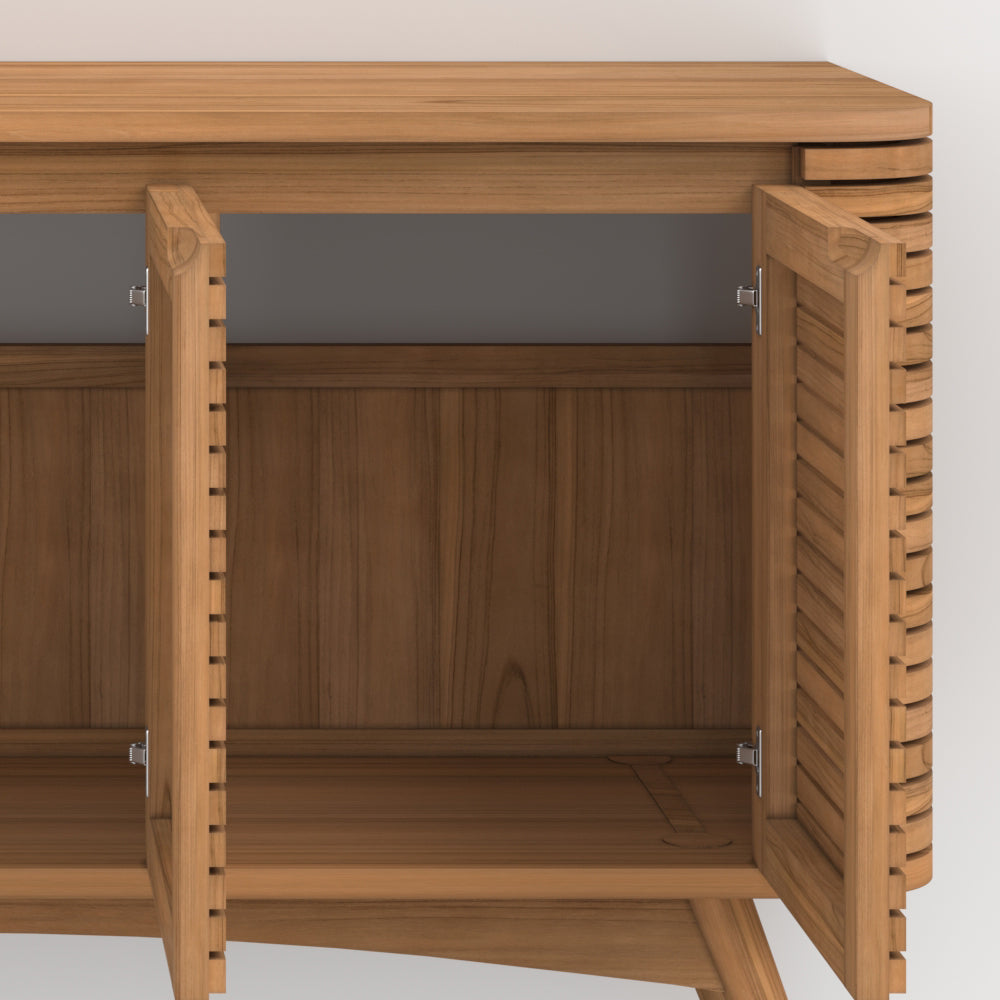 meuble auguste teck avec vasques 140 cm