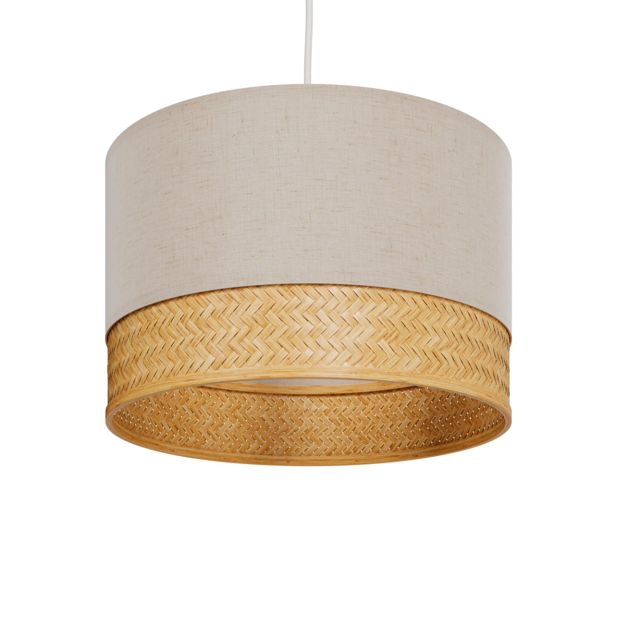 suspension en bambou naturel d40 cm baikal