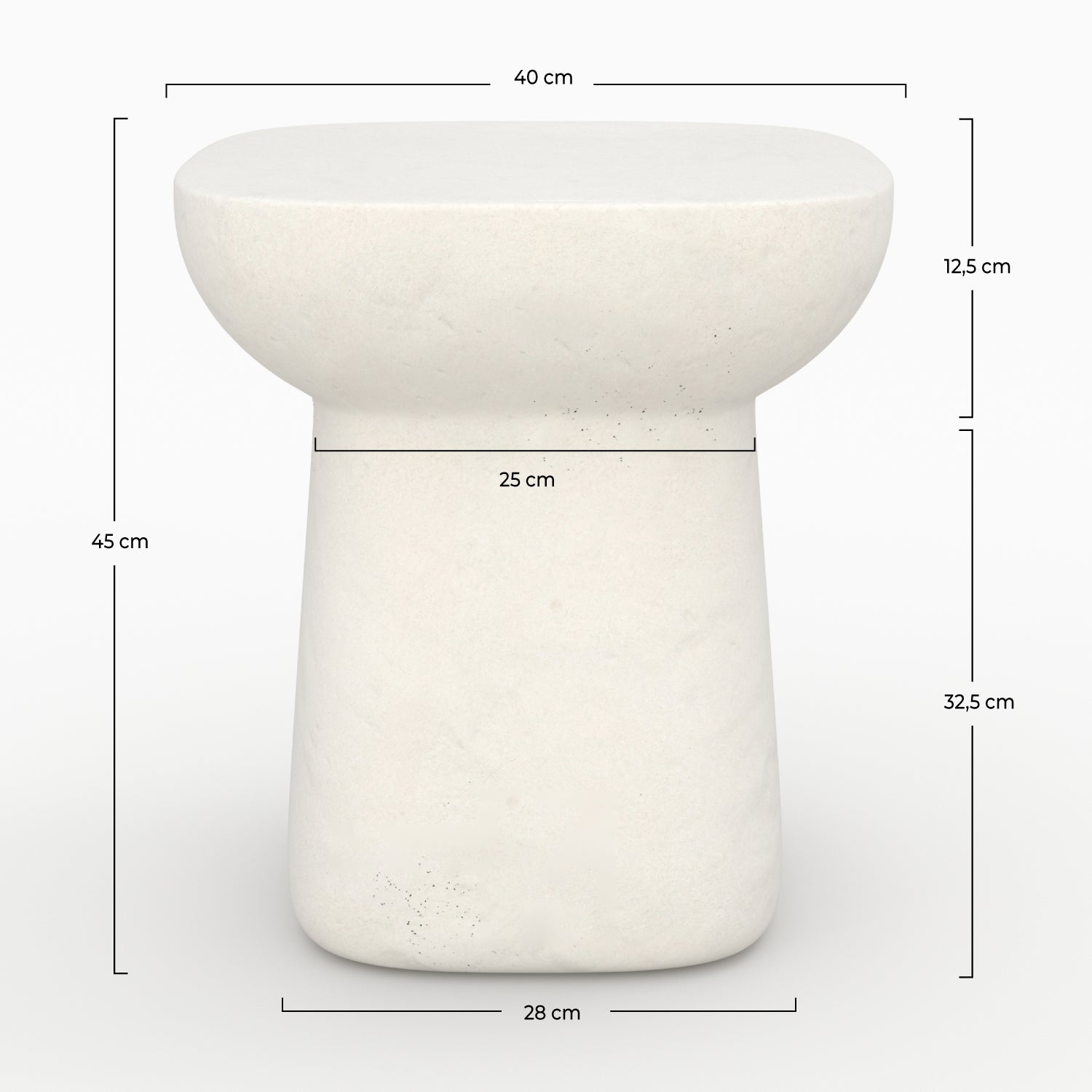 table basse beton blanc samui appoint rdv deco