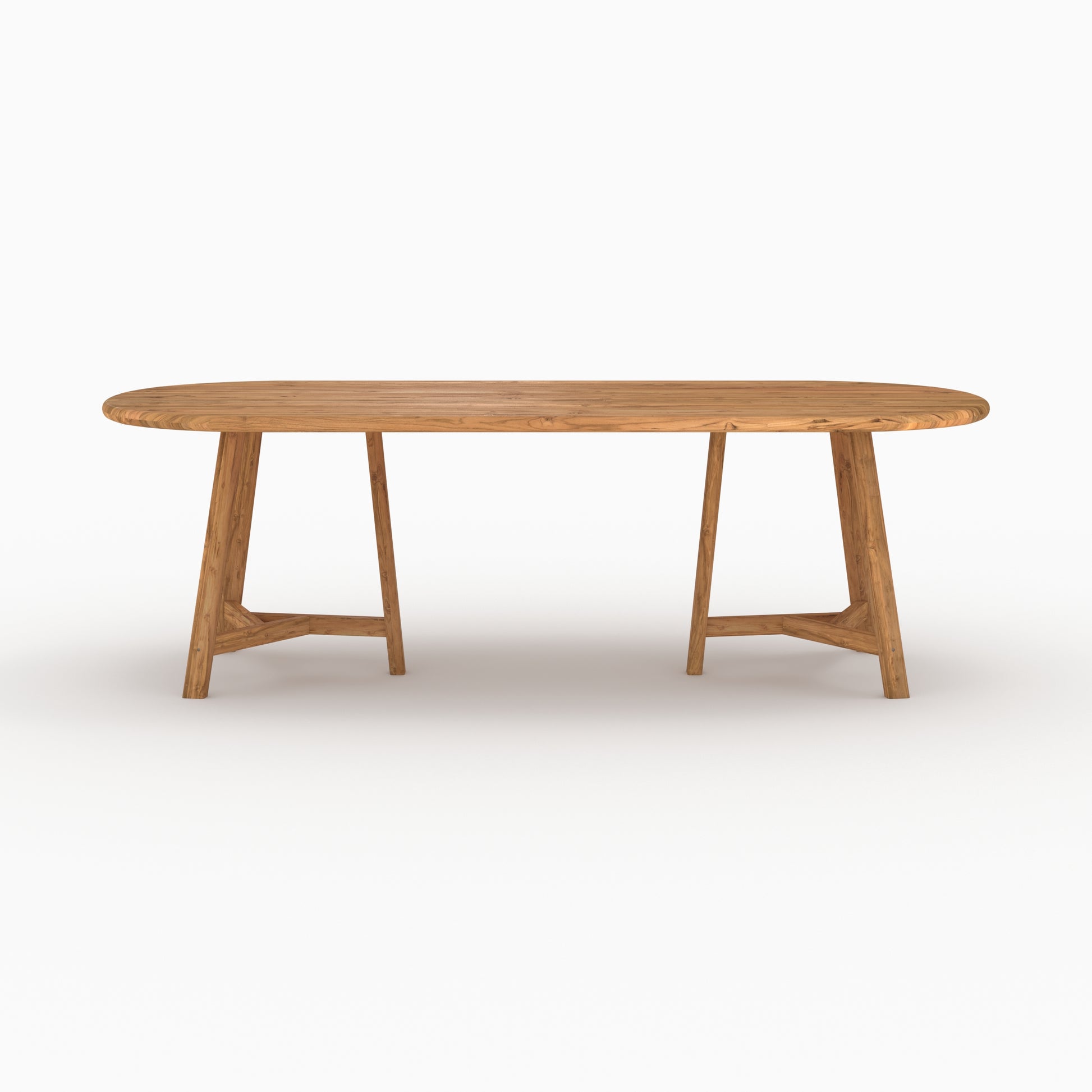 table de jardin bora bois de teck recycle 10 places