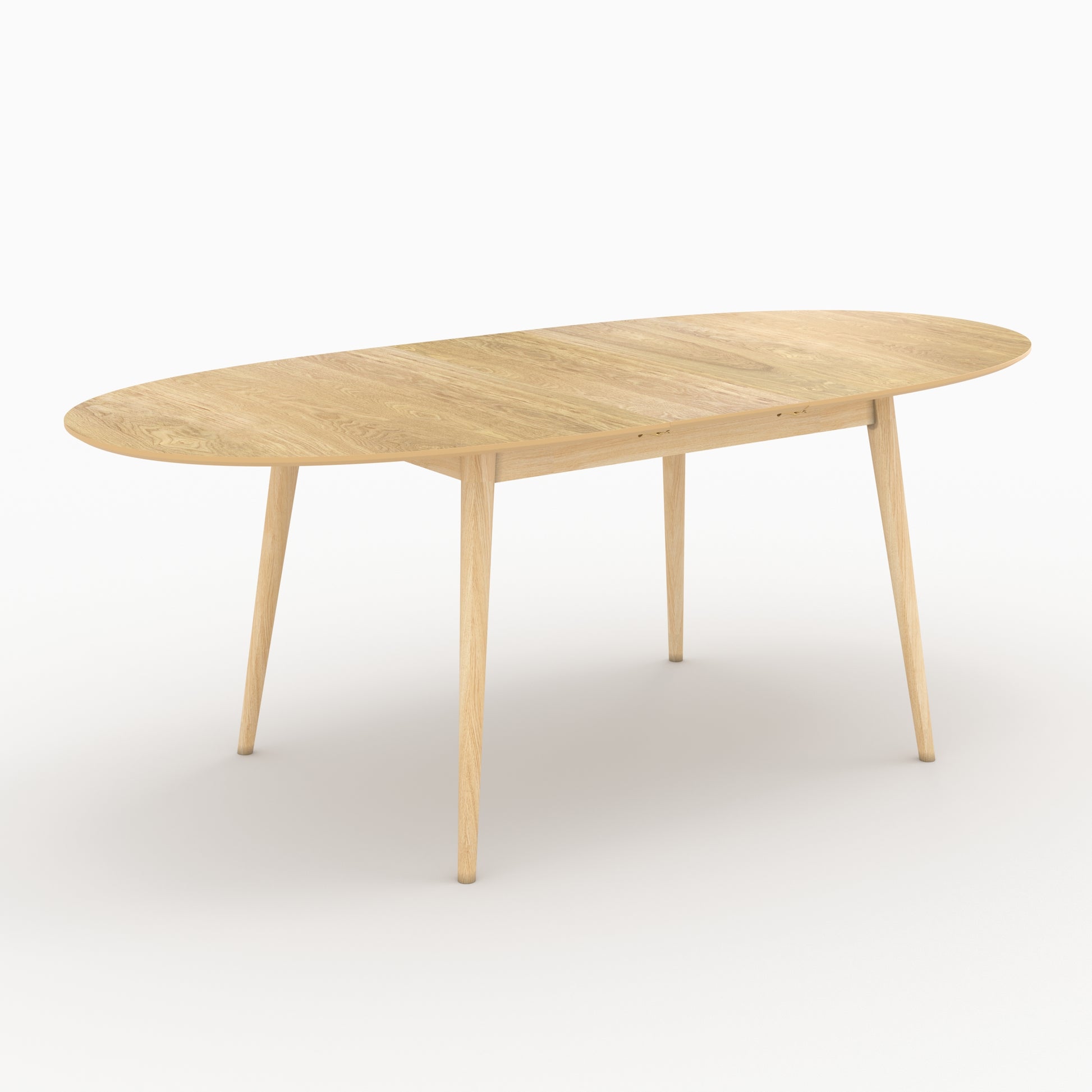 table et chaises bois clair 6 personnes eddy