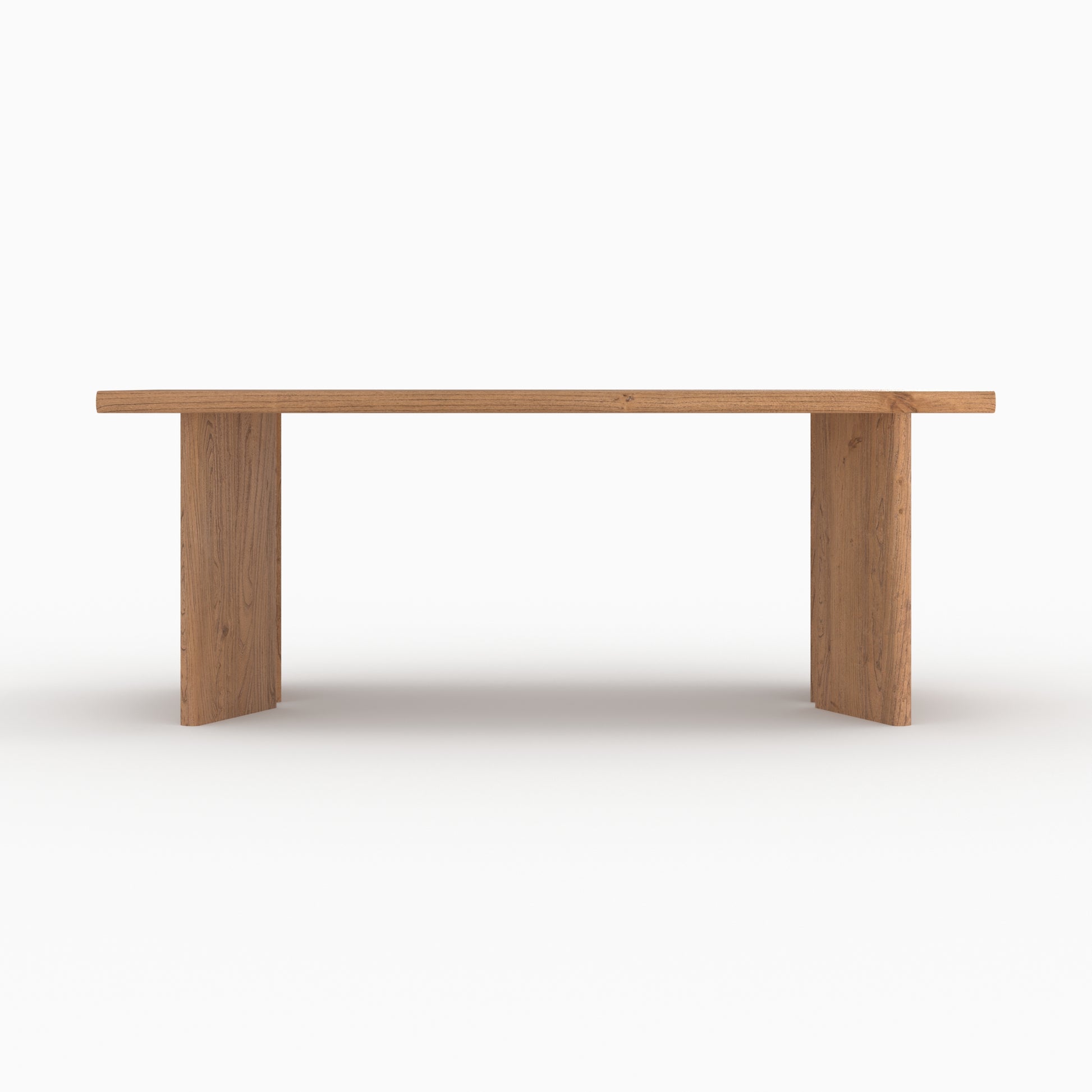 table rectangulaire en bois d orme albane 8 pers