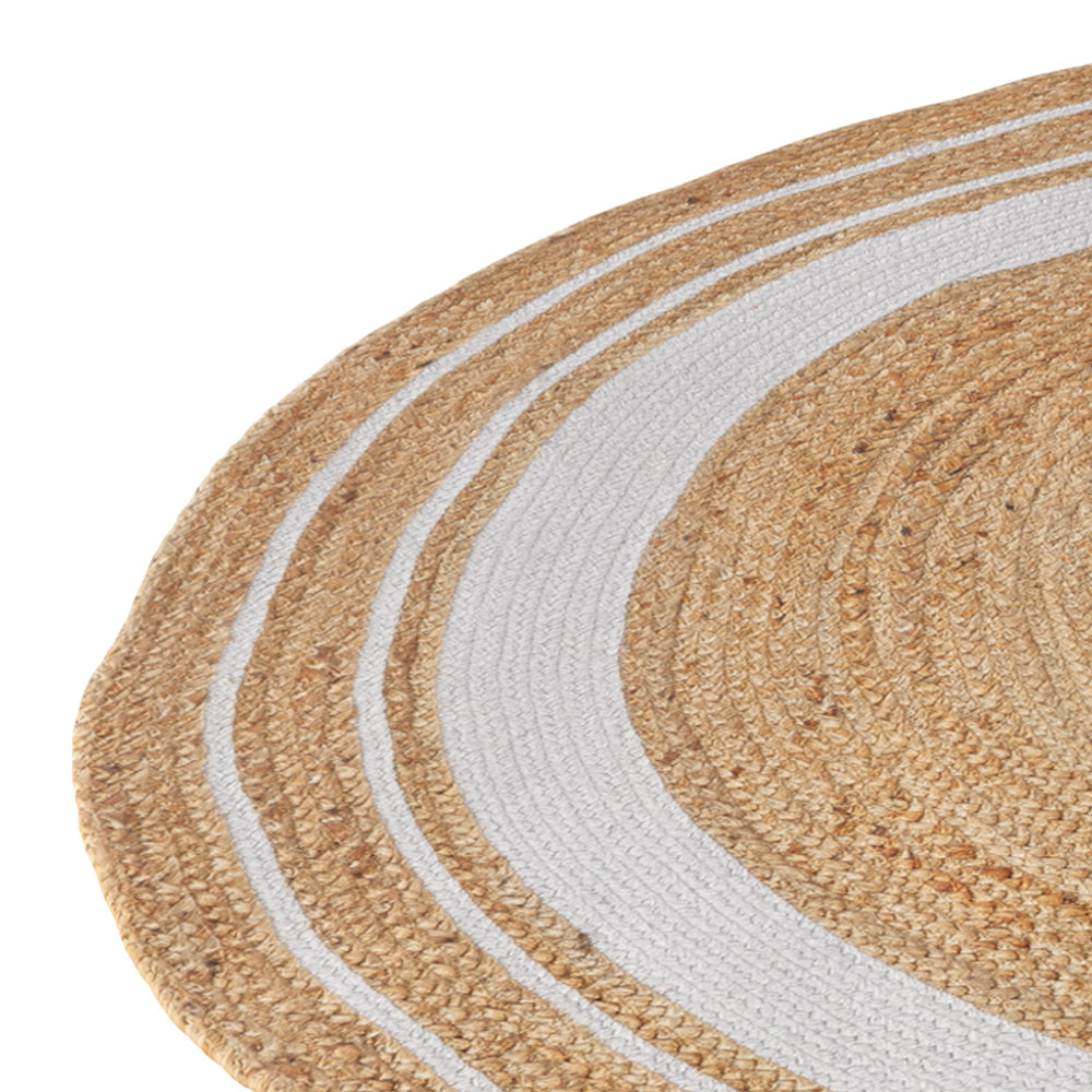 tapis anais en jute naturel d 150 cm