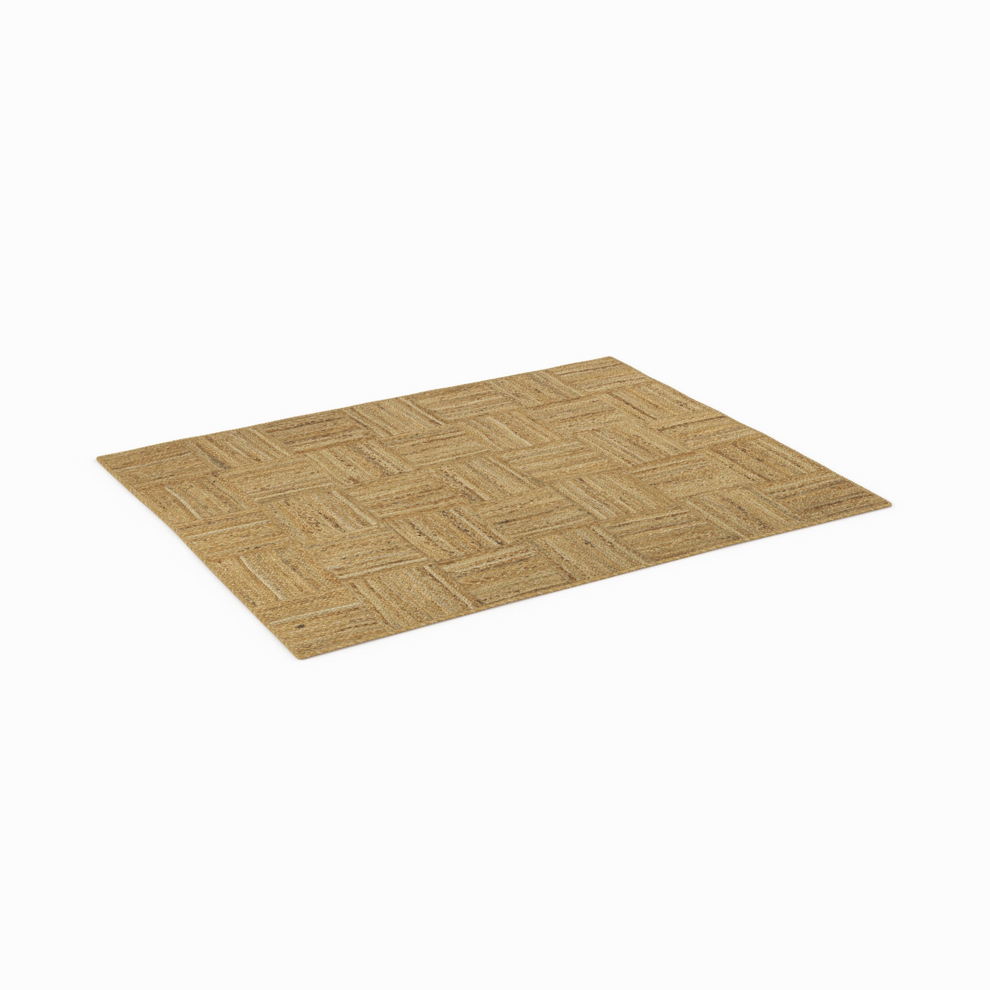 tapis en jute rectangulaire 120 x 150 cm kara