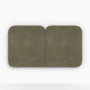 Tête de lit Etna en tissu vert olive 160 cm