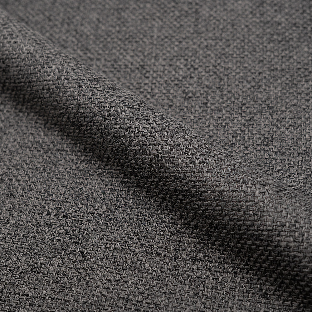 tissu gris fonce 2 chaises karl