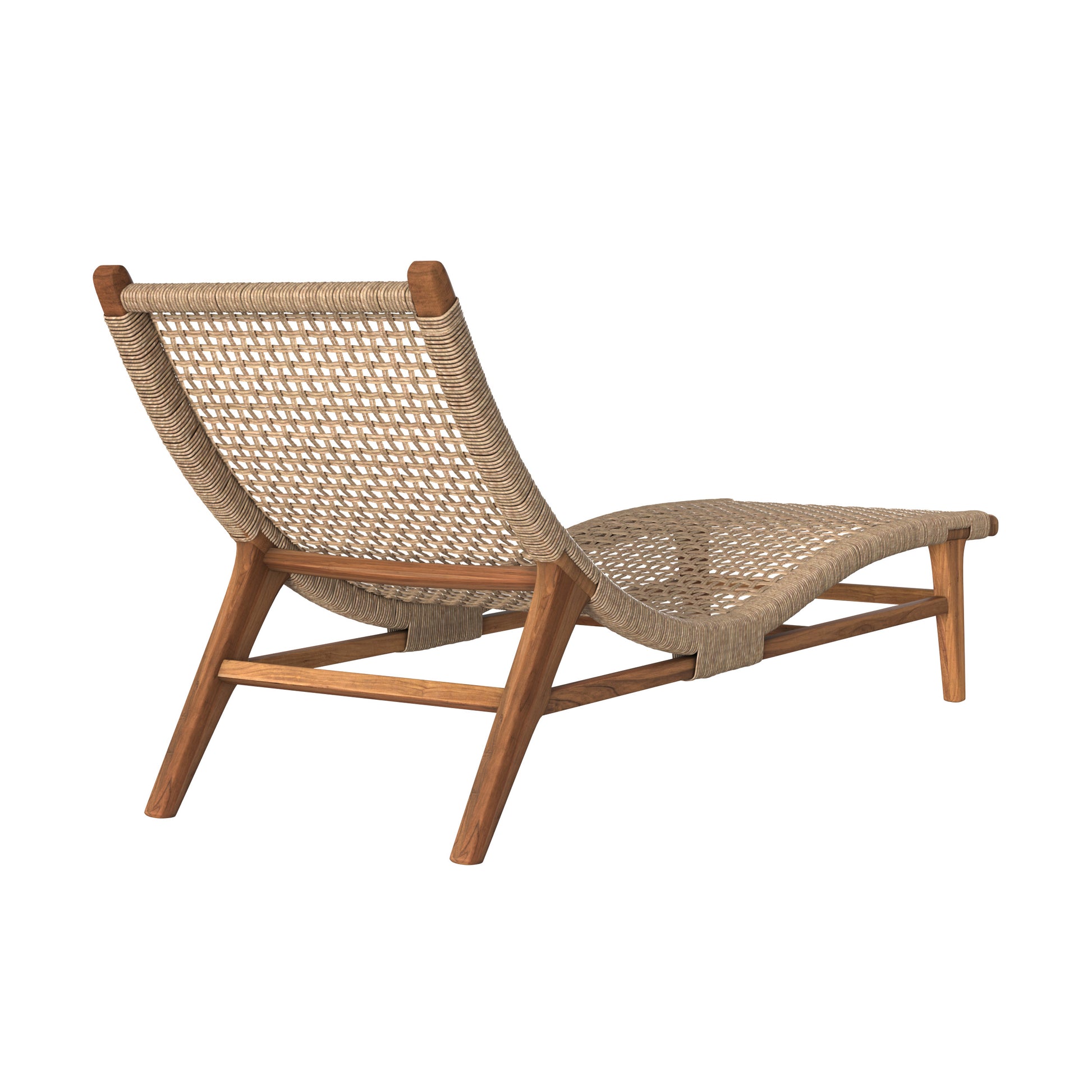 transat bois de teck et jacinthe d eau synthetique bruna