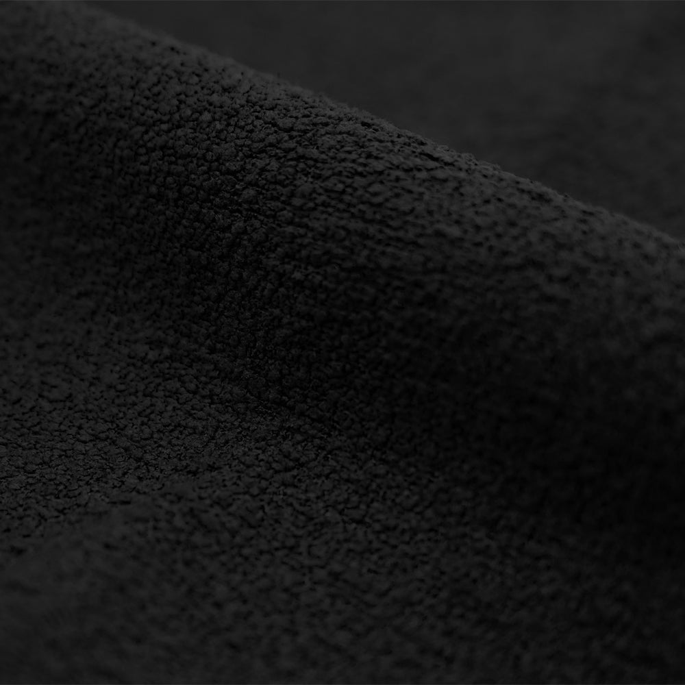 zoom matiere bouclette noire karl