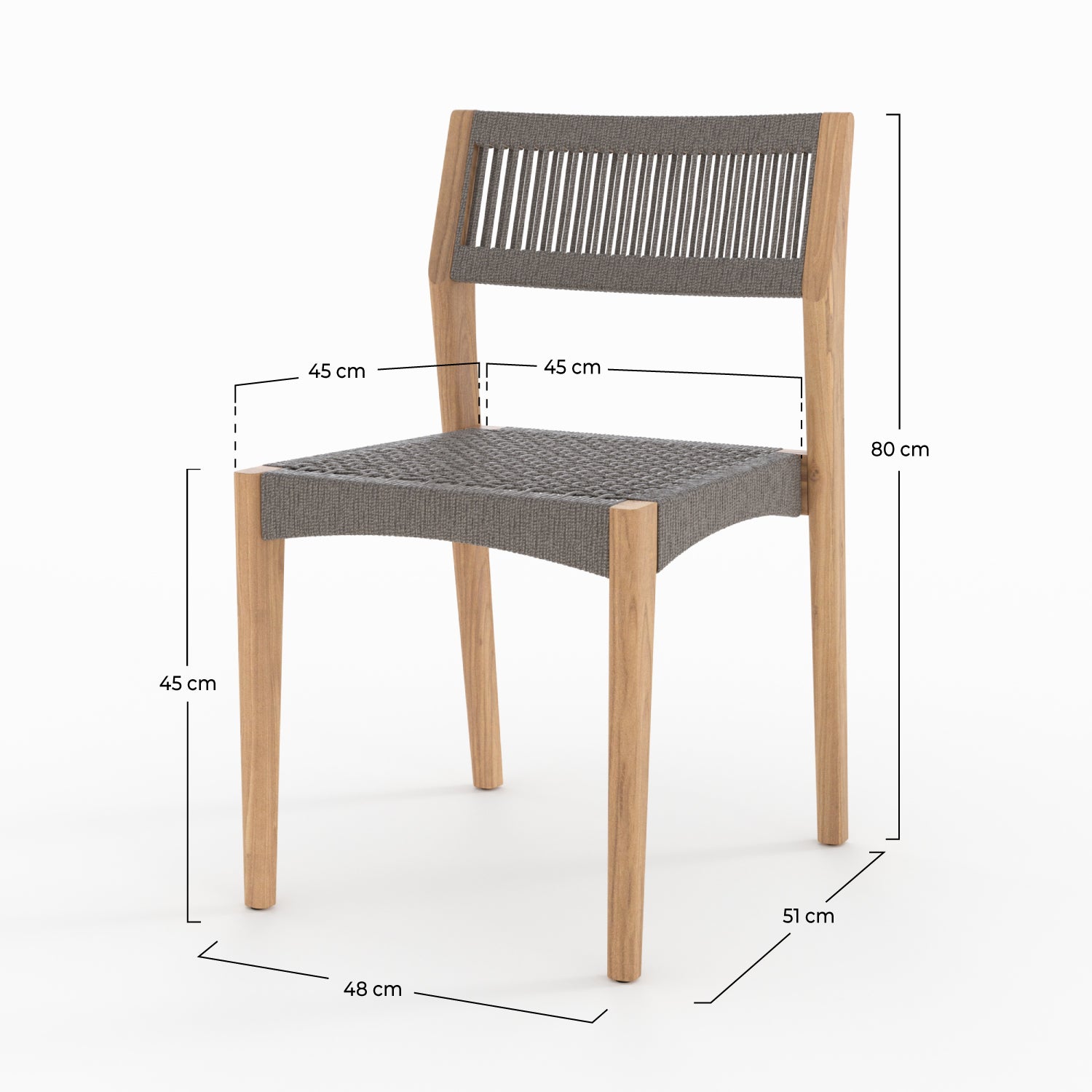 2 chaises de jardin en tissage en corde nusa lot de 2_1