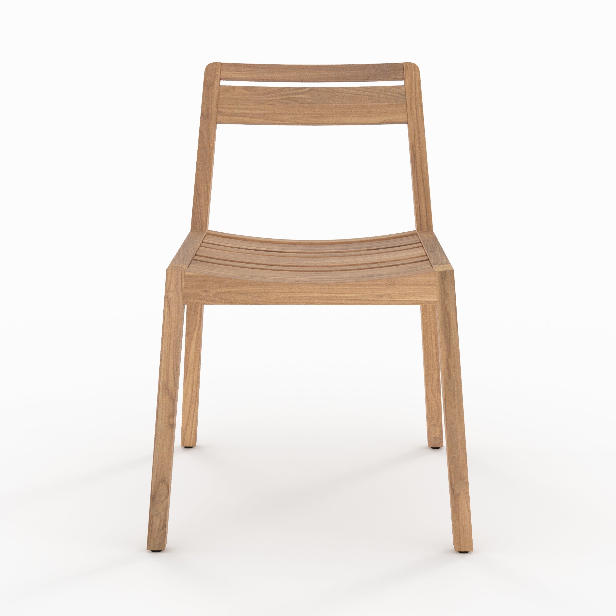2 chaises de jardin zao en bois de teck recycle