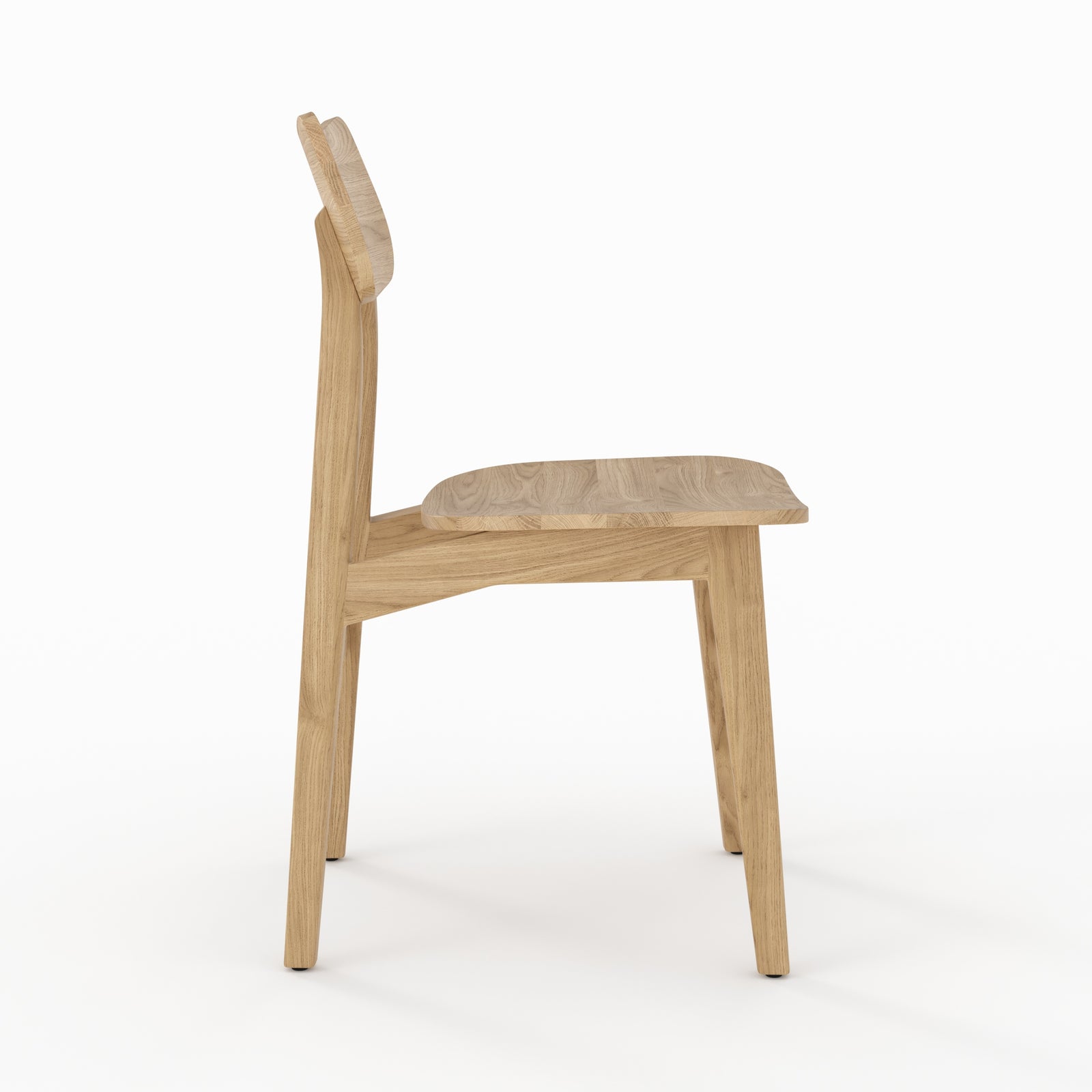 2 chaises en bois massif de mindi kawi