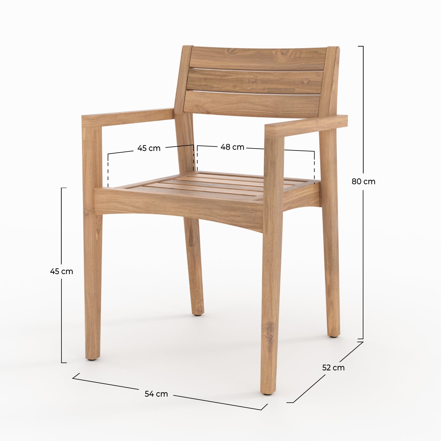 2 chaises exterieur bois de teck recycle yogy