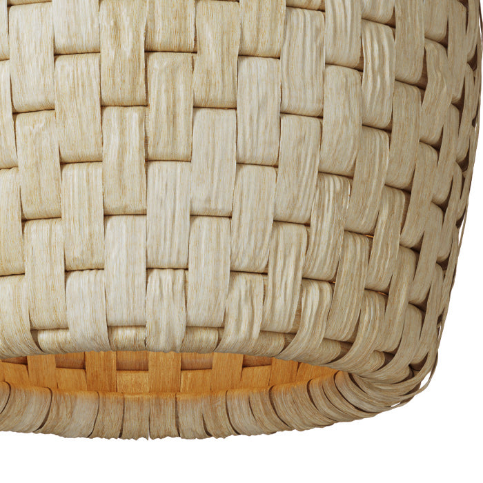 abat jour tresse pour suspension 40 cm ketut