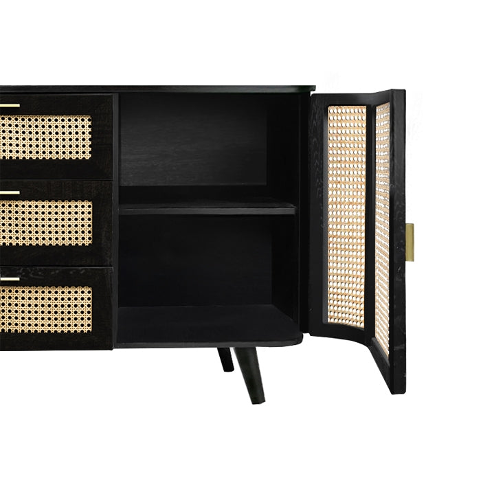 achat buffet 2 portes 3 tiroirs