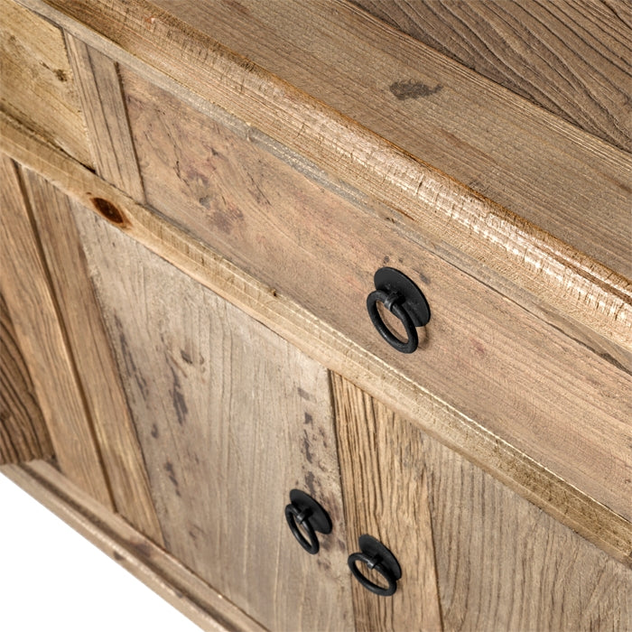 achat buffet design bois vieilli