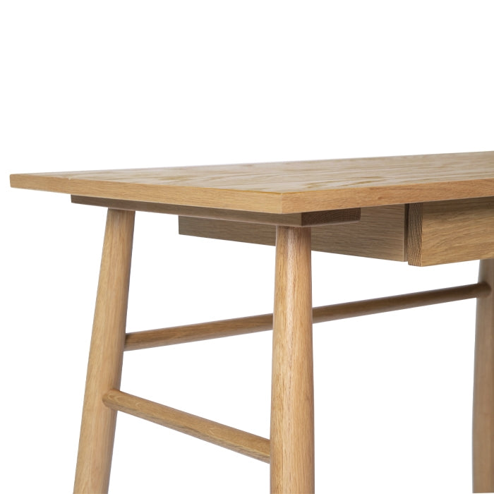 achat bureau 1 tiroir en bois clair