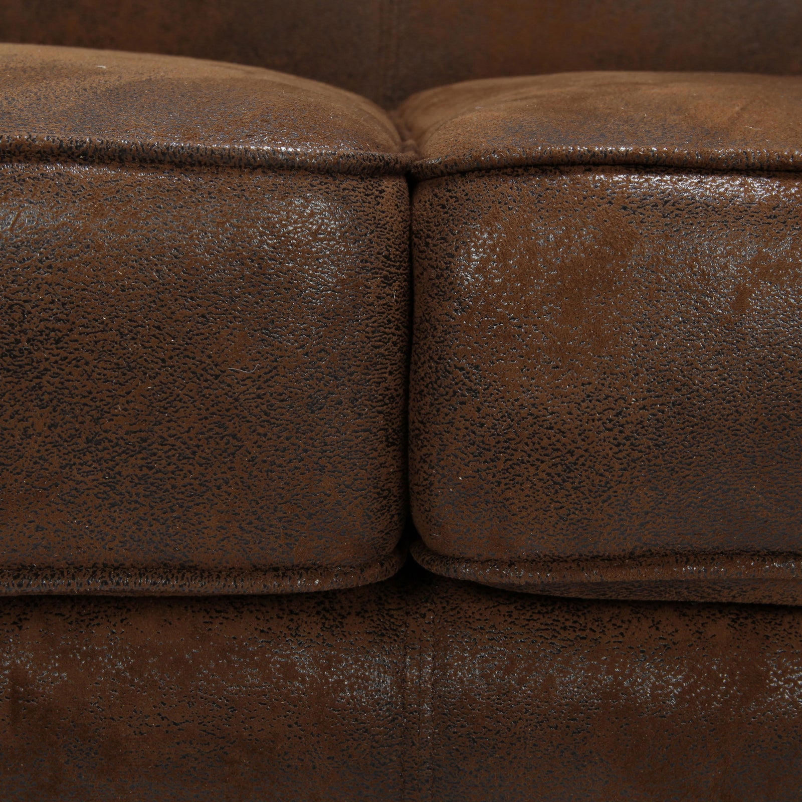 achat canapé club 2 places marron cuir